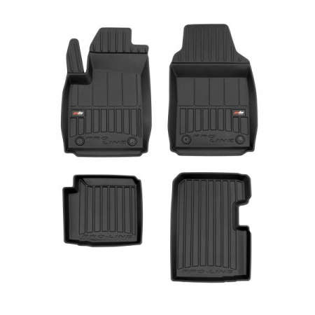 Accesorii auto - Covorase tip tavita 3D Pro-Line Fiat 500E 2020-prezent, Hatchback, Versiune: Hybrid