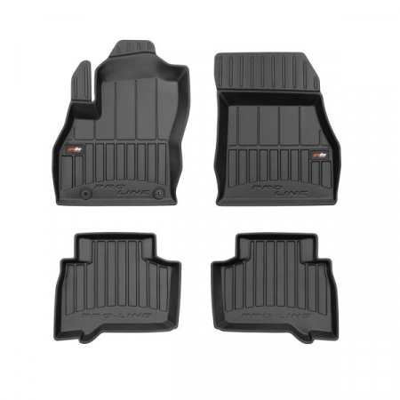 Covorase auto - Covorase tip tavita 3D Pro-Line Fiat Qubo 2008-prezent, Hatchback   Liftback