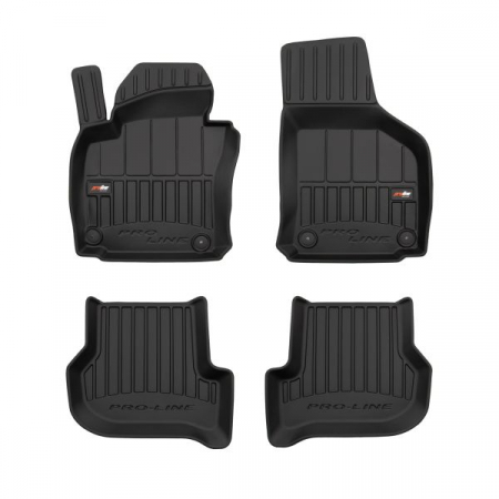 Accesorii auto - Covorase tip tavita 3D Pro-Line   Seat Leon 2004-2016, Cabriolet   Hatchback   Combi