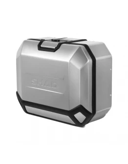 Moto/Atv - Cutie laterala (stanga) aluminiu SHAD Terra TR36 - Argintiu