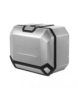 Moto/Atv - Cutie laterala (stanga) aluminiu SHAD Terra TR47 - Argintiu