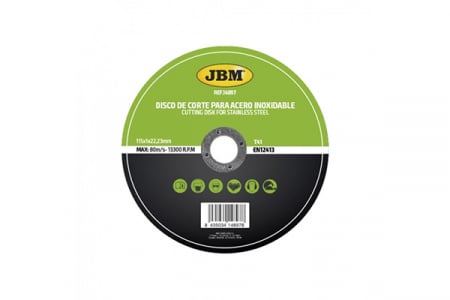 Scule si echipamente - Disc De Taiere Debitare In Otel Inoxidabil 115 X 1 Mm T41 Jbm