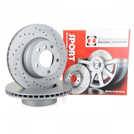 Piese auto - Disc Frana Perforat Fata Zimmermann Sport 150.3402.52