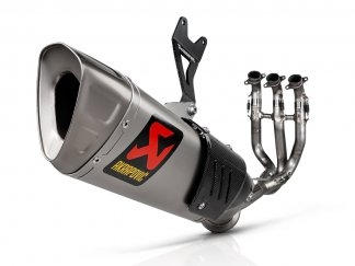 Evacuare completa din titan Akrapovic Evolution Triumph Daytona 765 2025 [1]