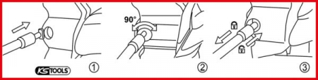 Extractor Pentru Manerul De Usa Ks Tools Pentru Vag [1]