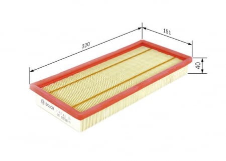 Filtru aer BOSCH 1 457 433 317 [4]