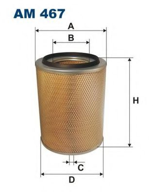 Filtre - Filtru aer FILT AM467