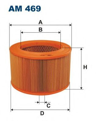 Filtre - Filtru aer FILT AM469