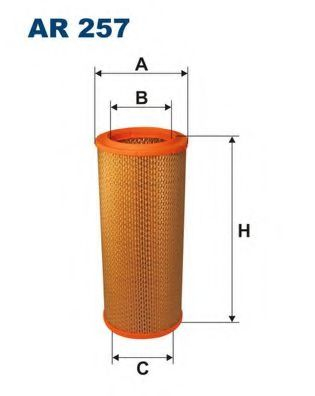 Filtre - Filtru aer FILT AR257