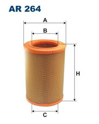 Filtre - Filtru aer FILT AR264