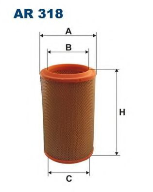 Filtre - Filtru aer FILT AR318