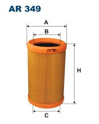 Filtre - Filtru aer FILT AR349