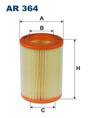 Filtre - Filtru aer FILT AR364