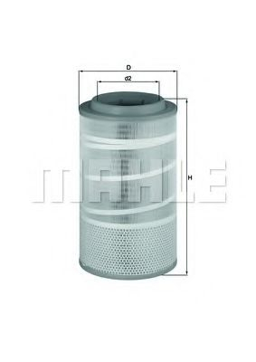 Filtre - Filtru aer KNECHT LX 1457