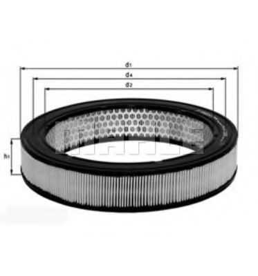 Filtre - Filtru aer KNECHT LX 189