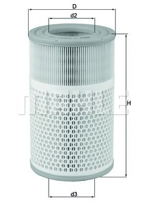 Filtre - Filtru aer KNECHT LX 2079