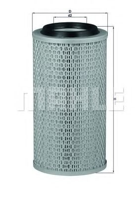 Filtre - Filtru aer KNECHT LX 49