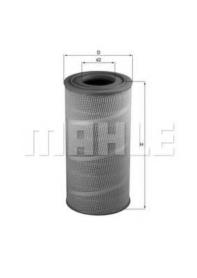 Filtre aer - Filtru aer KNECHT LX 619