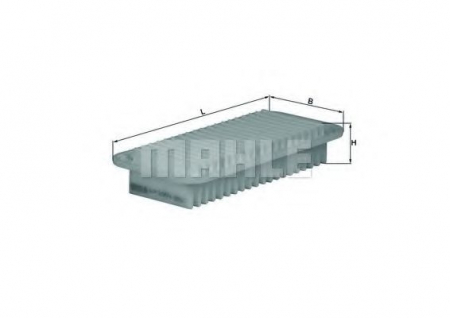 Filtre - Filtru aer MAHLE ORIGINAL LX 1001