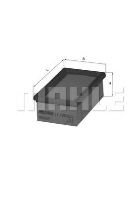 Filtre - Filtru aer MAHLE ORIGINAL LX 1293