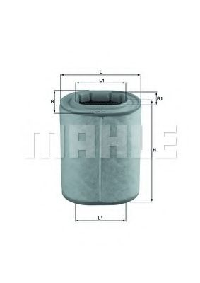 Filtre - Filtru aer MAHLE ORIGINAL LX 1460