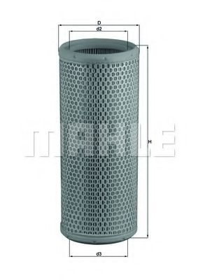 Filtre - Filtru aer MAHLE ORIGINAL LX 147