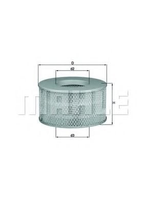 Filtre - Filtru aer MAHLE ORIGINAL LX 1641