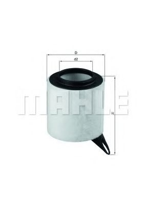 Filtre - Filtru aer MAHLE ORIGINAL LX 1651
