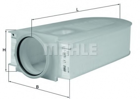 Filtre - Filtru aer MAHLE ORIGINAL LX 1686/1