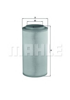 Filtre - Filtru aer MAHLE ORIGINAL LX 1734
