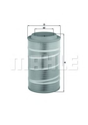 Filtre - Filtru aer MAHLE ORIGINAL LX 1807