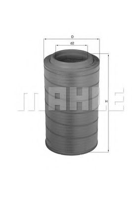 Filtre - Filtru aer MAHLE ORIGINAL LX 1956