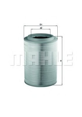 Filtre - Filtru aer MAHLE ORIGINAL LX 2082