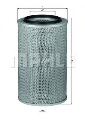 Filtre - Filtru aer MAHLE ORIGINAL LX 227