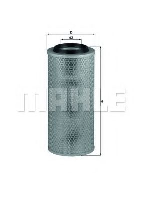 Filtre - Filtru aer MAHLE ORIGINAL LX 2635