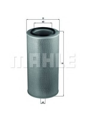 Piese auto - Filtru aer MAHLE ORIGINAL LX 271