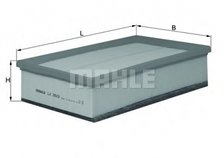 Filtre - Filtru aer MAHLE ORIGINAL LX 3503
