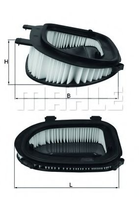 Filtre - Filtru aer MAHLE ORIGINAL LX 3541