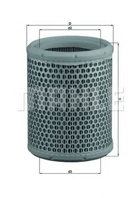 Filtre - Filtru aer MAHLE ORIGINAL LX 384