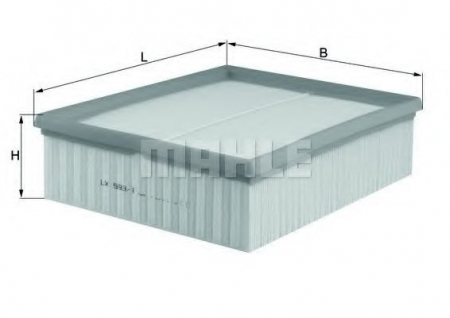 Filtre - Filtru aer MAHLE ORIGINAL LX 593/1