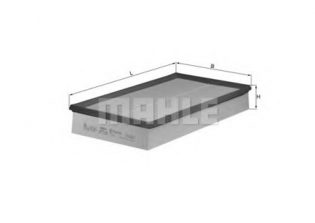 Filtre - Filtru aer MAHLE ORIGINAL LX 637