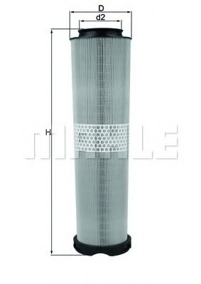 Filtre - Filtru aer MAHLE ORIGINAL LX 816/6