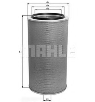 Filtre aer - Filtru aer MAHLE ORIGINAL LX 84