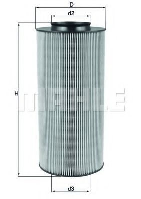 Filtre - Filtru aer MAHLE ORIGINAL LX 918