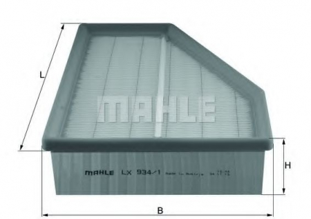 Filtre - Filtru aer MAHLE ORIGINAL LX 934/1