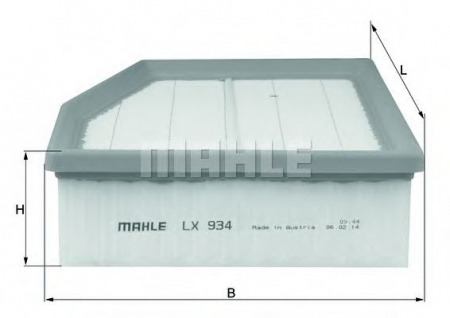 Filtre - Filtru aer MAHLE ORIGINAL LX 934