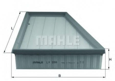 Filtre - Filtru aer MAHLE ORIGINAL LX 998
