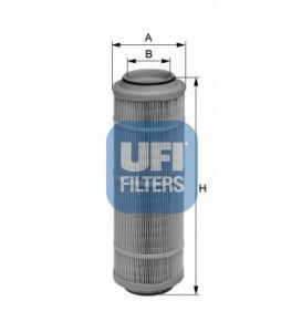 Filtre - Filtru aer UFI 27.593.00