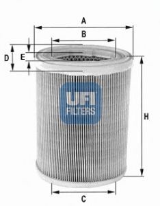 Filtre - Filtru aer UFI 27.606.00