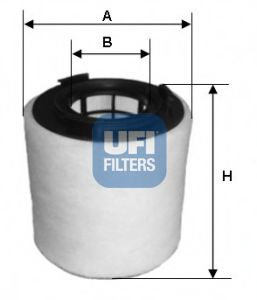 Filtre - Filtru aer UFI 27.621.00